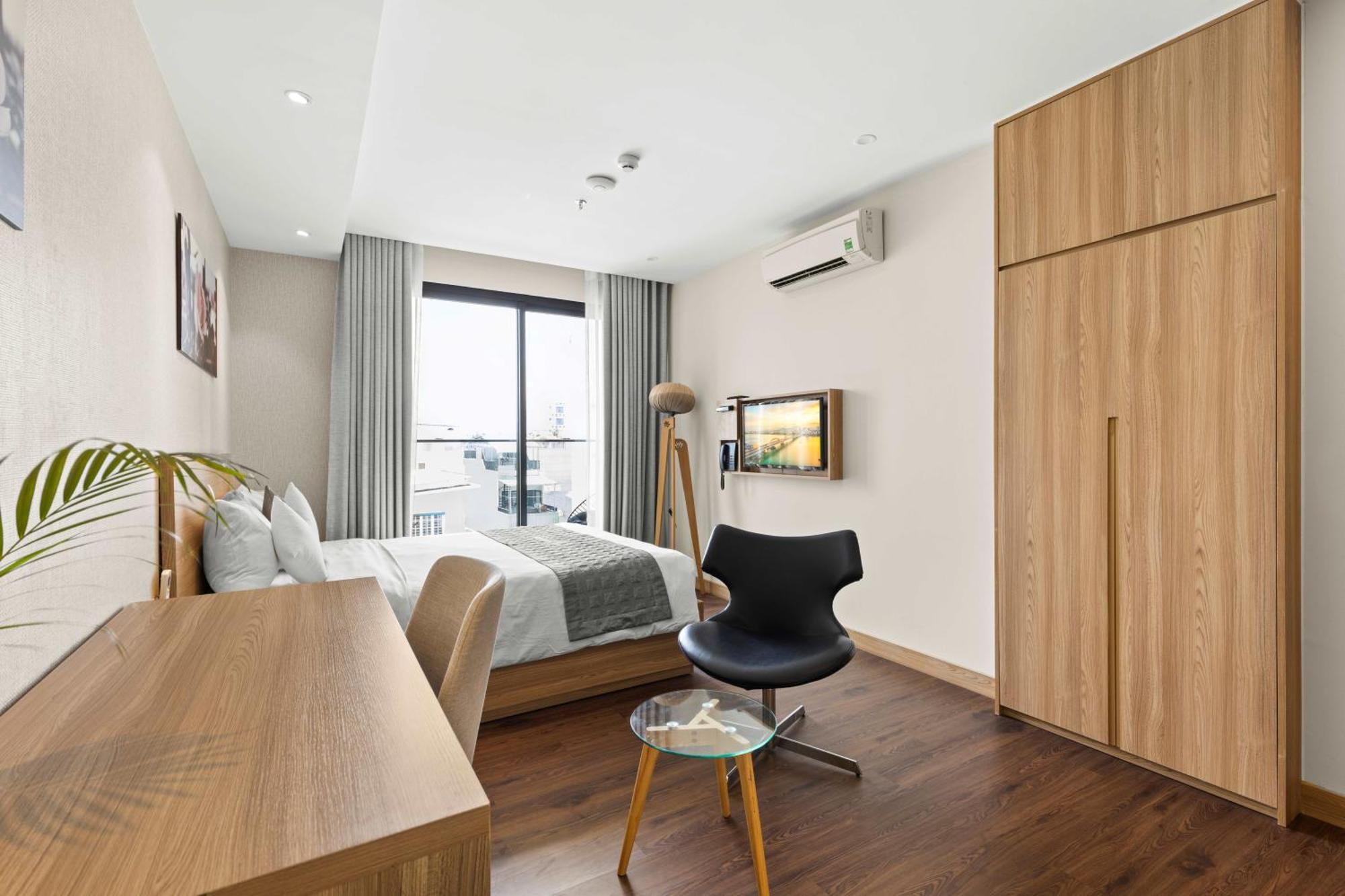 ดานัง มูน วิลลา แอนด์ อพาร์ตเมนต์ Hotel ภายนอก รูปภาพ