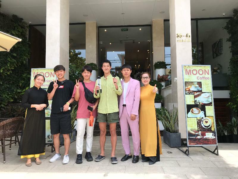 ดานัง มูน วิลลา แอนด์ อพาร์ตเมนต์ Hotel ภายนอก รูปภาพ